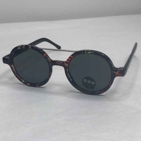 KOMONO sunglasses Vivien Fern round NEW floral - Picture 8 of 11